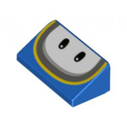 ROOF TILE 1X2X2/3, NO. 32: {ярко син}