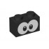BRICK 1X2, NO. 85: {черен}