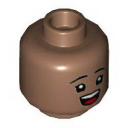 MINI HEAD, NO. 3639: {умерено кафяв}
