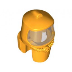 MINI FIGURE, TOXIC WASTE SUIT: {огнено жълто-оранжев}