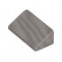 ROOF TILE 1X2X2/3, NO. 30: {металическо сребрист}