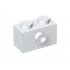 BRICK 1X2 W/ 1 KNOB: {бял}