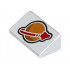 ROOF TILE 1X2X2/3, NO. 38: {бял}