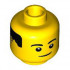 MINI HEAD, NO. 3676: {ярко жълт}