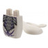 Lower Body with Tail and Pearl Dark Gray Armor Plates, Dark Purple Trim and Tattoo Pattern: {бял}