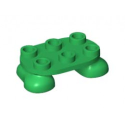 Крака 2X3X2/3, No. 1: {тъмно зелен}