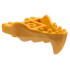 Dragon Head (Ninjago) Jaw with Large Spike and 2 Bar Handles on Back: {топло златист}