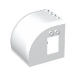 SHELL 6X6X5, NO. 1: {бял}
