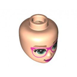 MINI DOLL, HEAD, NO. 320: {светло нуга}