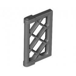 Прозорец 1/2 за рамка 1X4x3: {тъмно каменно сив}
