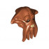 MINI CREATURE HEAD, NO. 115: {тъмно оранжев}