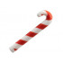 Minifigure, Utensil Cane, Red Candy Stripe Pattern: {бял}