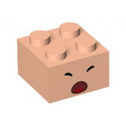 BRICK 2X2, NO. 164: {светло нуга}