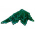 Cloth Wing Dragon Left, Sand Green Ribs, Lime and Dark Green Scales Pattern: {тъмно зелен}