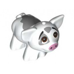 PIG, W/ 1.5 HOLE, NO. 4: {бял}