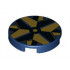 FLAT TILE 2X2, ROUND, NO. 1237: {земно син}