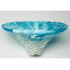 Tornado Spiral Wide with Marbled Trans-Light Blue Top Pattern: {бял}