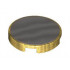 FLAT TILE 2X2,ROUND,W/ STICKER,NO. 150: {топло златист}