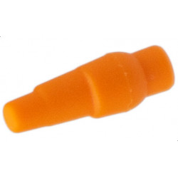 Minifigure, Snowman Carrot Nose: {ярко оранжев}
