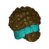 MINI WIG, W/ ACCESSORY, NO.32: {тъмно кафяв}