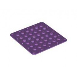 BASE PLATE 6X6, FLEX, NO. 2: {умерено лавандулов}