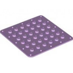 BASE PLATE 6X6, FLEX, NO. 2: {лавандулов}