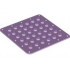 BASE PLATE 6X6, FLEX, NO. 2: {лавандулов}