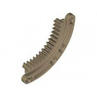 1/4 CIRCLE, GEAR RACK 6X6: {пясъчно жълт}