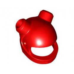 MINI HELMET, NO. 361: {ярко червен}