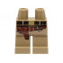 Hips and Legs with Black Belt with Gold Buckle and Reddish Brown Holster and Belt with Silver Buckle Pattern: {пясъчно жълт}
