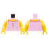 Torso Tank Top, Silver Dotted Filigree, Yellow Neck Pattern / Yellow Arms / Yellow Hands: {светло пурпурен}