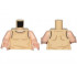 Torso SW Tan Undershirt, Creased Pattern (Luke Skywalker) / Light Nougat Arms / Light Nougat Hands: {тухлено жълт}