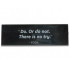 Tile 2 x 6 with Do. Or do not. There is no try. - YODA Pattern: {черен}