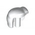 Large Figure Hand Right, Super Mario Fist with Bar (Cat Peach): {бял}