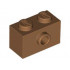 BRICK 1X2 W/ 1 KNOB: {умерен нуга}