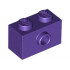 BRICK 1X2 W/ 1 KNOB: {светло виолетов}