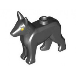 DOG, W/ KNOB, NO. 9: {черен}
