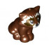 Raccoon, Friends with White Muzzle, Black Nose, Dark Brown Markings on Face Pattern: {червеникаво-кафяв}