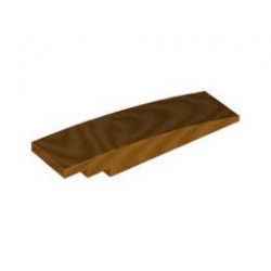 BRICK 2X8,OUTSIDE BOW,W/ CUT OUT,NO. 6: {златно мастило}