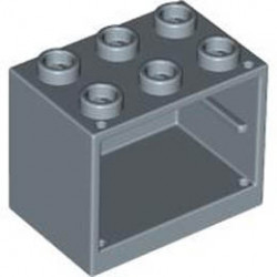 Шкаф 2X3X2: {пясъчно син}