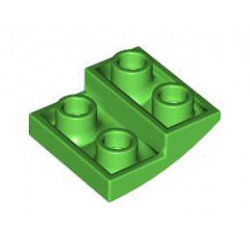 Тухличка 2X2X2/3 инверсна дъга: {ярко зелен}
