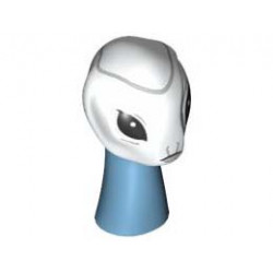MINI CREATURE HEAD, NO. 149: {бял}