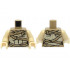 Torso Female Mummy Wrapping Bandages over Tan Torso Pattern / Tan Arms / Tan Hands: {пясъчно жълт}
