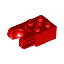 BRICK 2X2 W. CUP FOR BALL: {ярко червен}