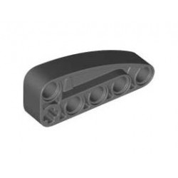 SHELL 5X1X2, W/ CROSS HOLE: {тъмно каменно сив}
