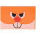 Tile 2 x 3 with Face with Black Eyes, Red Nose, and 2 White Buck Teeth Pattern (Waddlewing): {ярко оранжев}