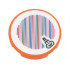 Tile, Round 2 x 2 with Bottom Stud Holder with Super Mario Scanner Code Lemmy Pattern (Sticker) - Set 71403: {ярко оранжев}