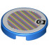 Tile, Round 2 x 2 with Bottom Stud Holder with Super Mario Scanner Code Blue Shy Guy Pattern (Sticker) - Set 71410: {ярко син}