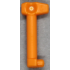 Minifigure, Helmet Antenna / Rangefinder for Helmet SW Clone Trooper with Holes: {ярко оранжев}