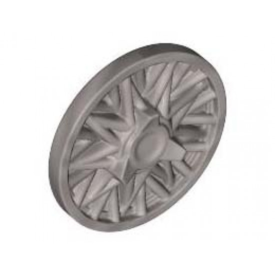 HUBCAP, DIA. 14.8, NO. 2: {металическо сребрист}